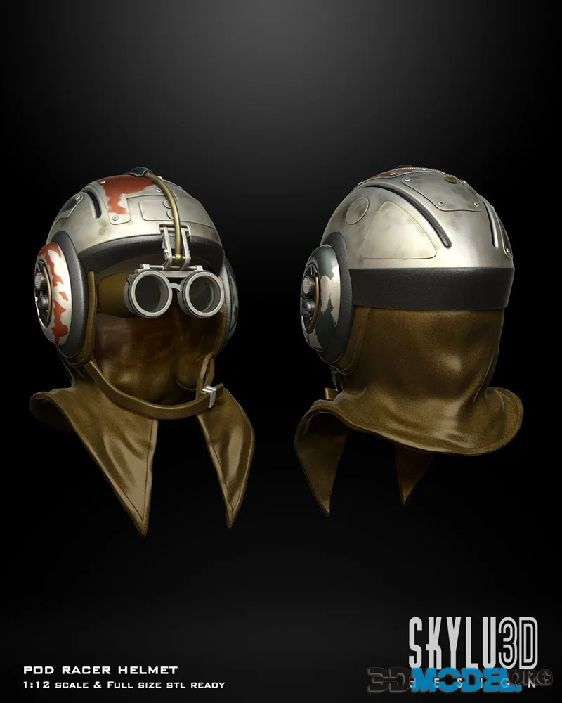 Anakin Pod Racer Helmet – Printable