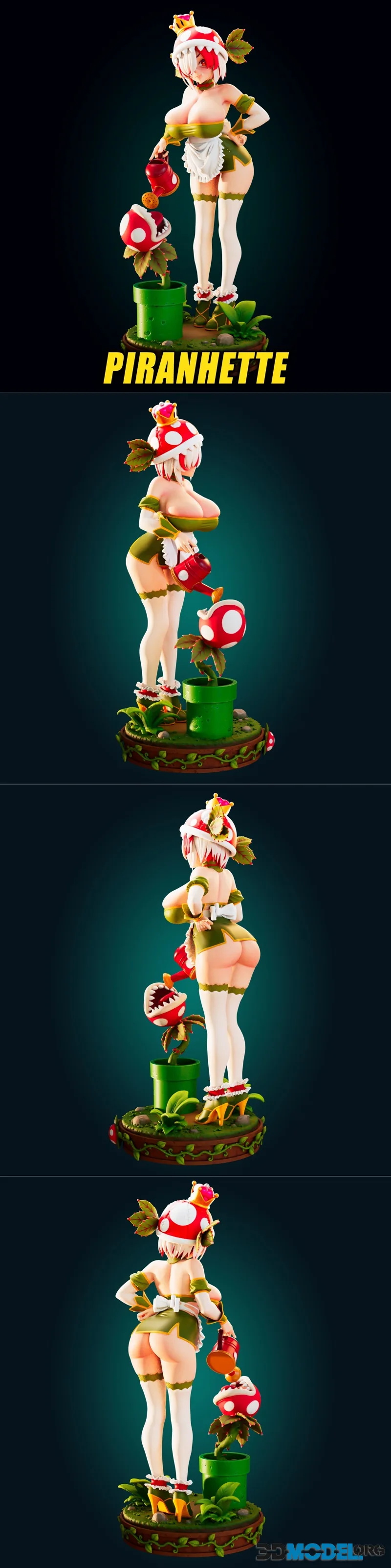 Officer Rhu - Princess Piranhette – Printable