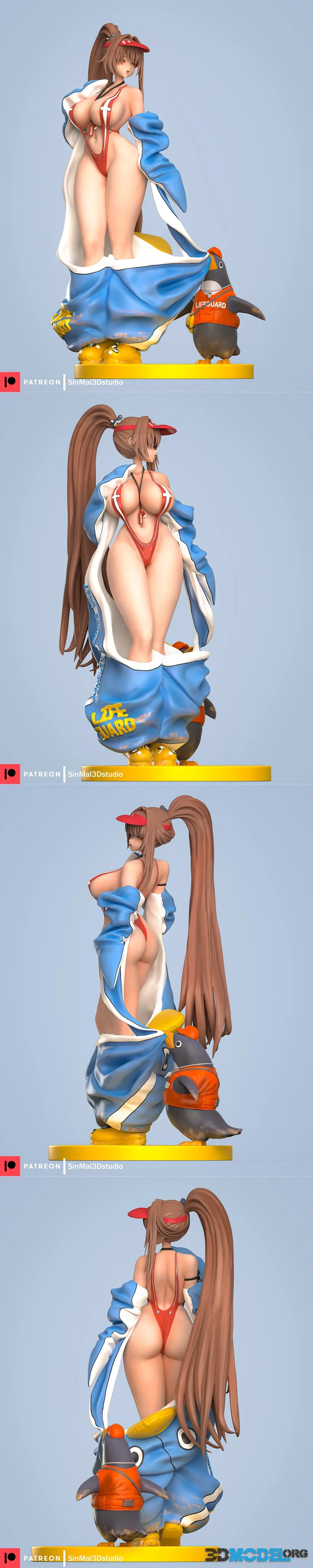 Sin3Dstudio - NIKKE - Marciana (Marine Study) – Printable