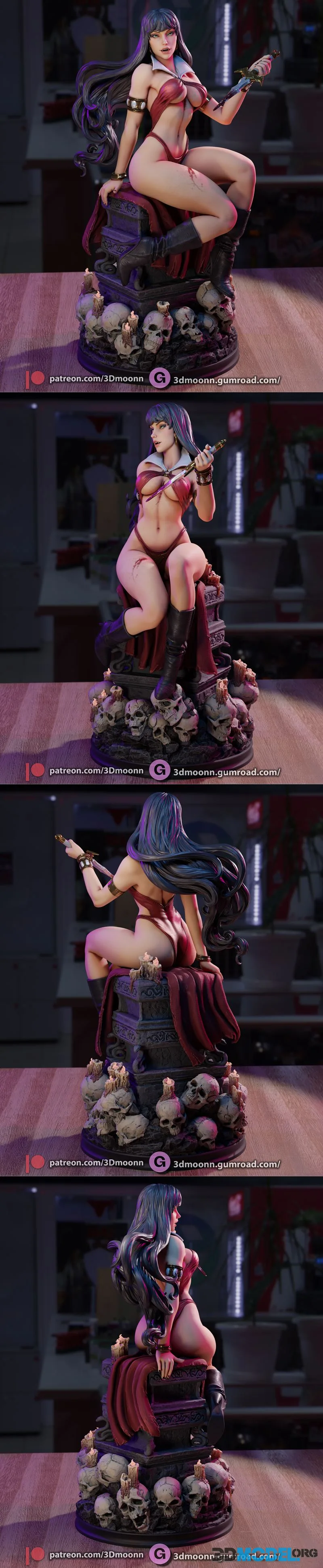 3Dmoonn - Vampirella – Printable