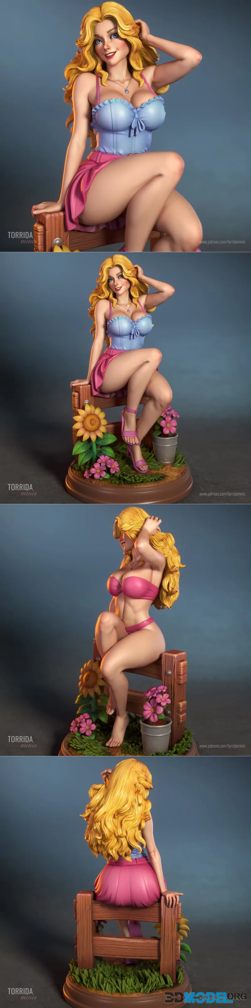 Torrida Minis - Haley from Stardew Valley – Printable