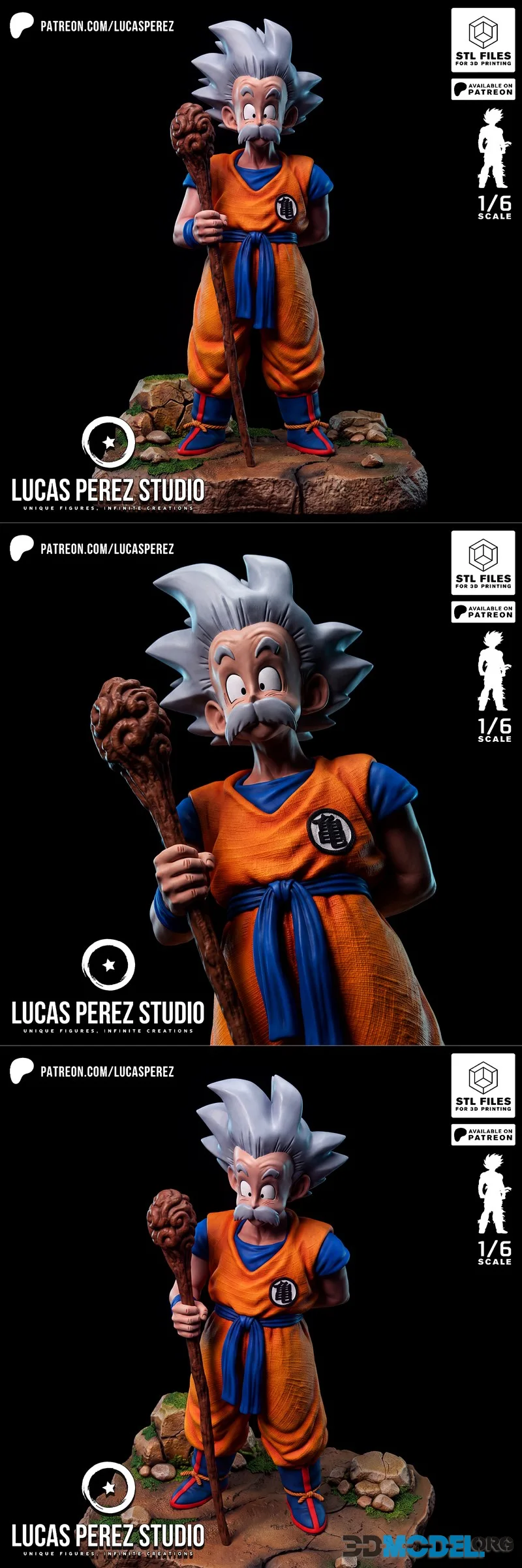 Lucas Perez - Ancient Goku – Printable