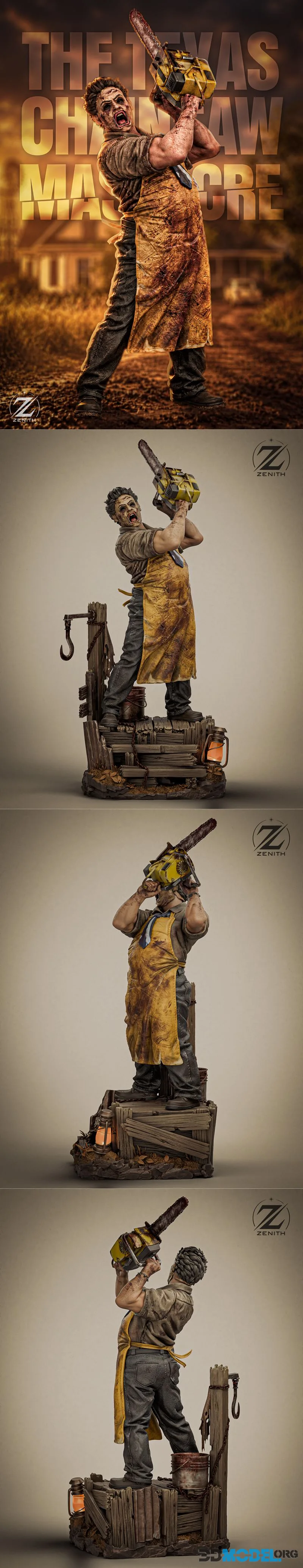 Zenith Studios - Leatherface Statue – Printable