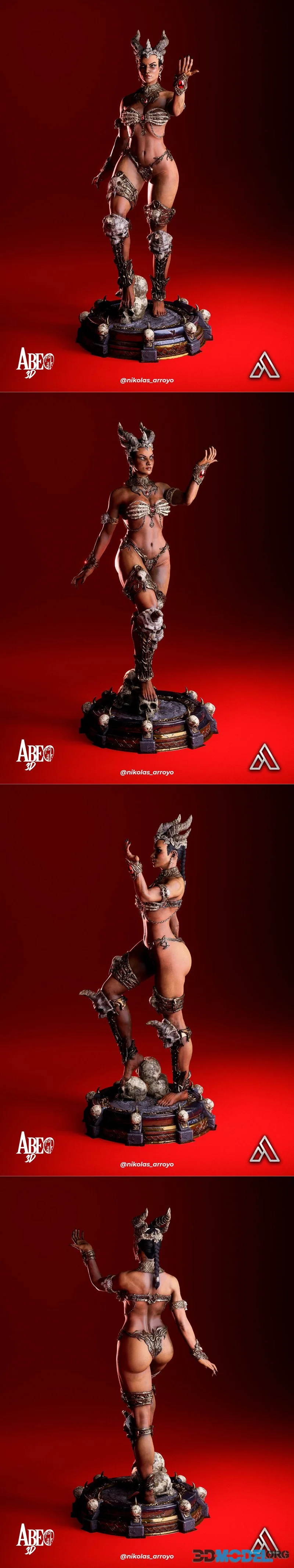 Abe3D - Queen of Damned – Printable