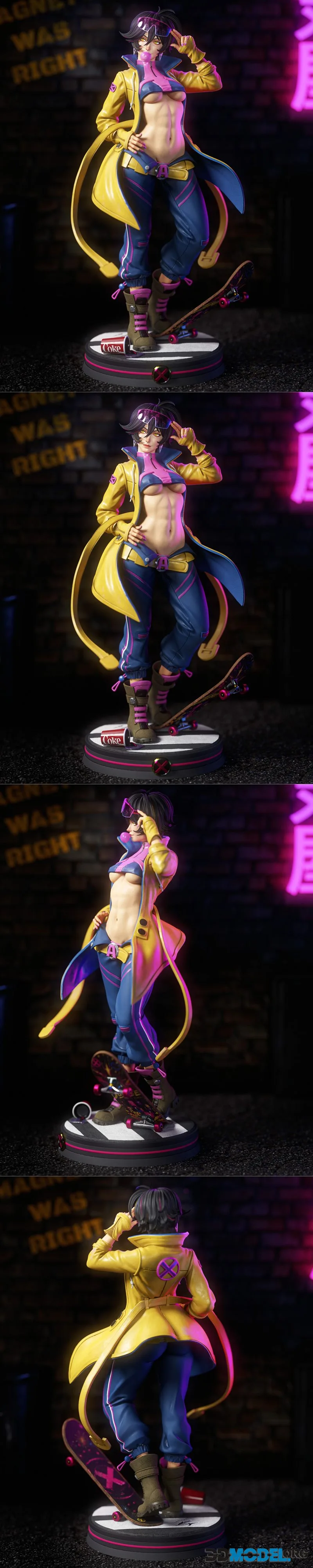 Abe3D - Jubilee X-Men – Printable