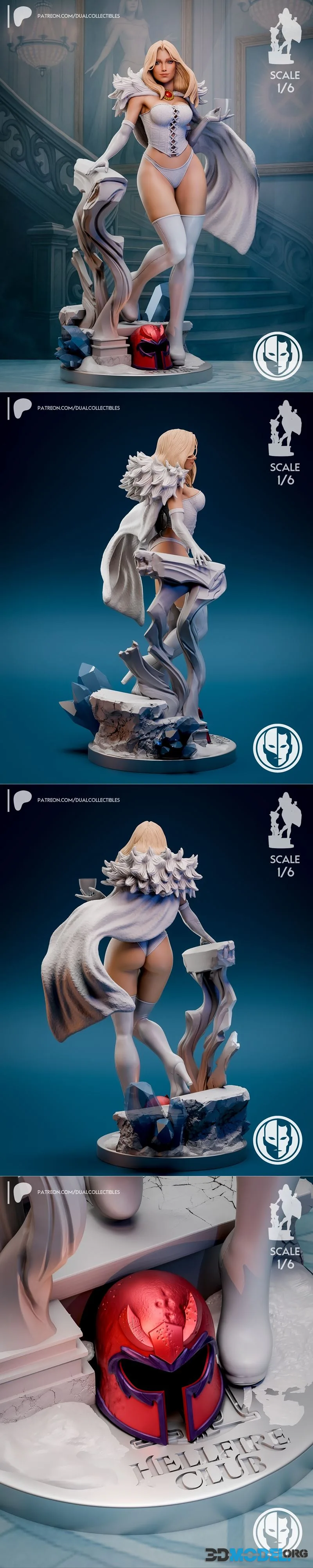 Dual Collectibles - Emma Frost – Printable
