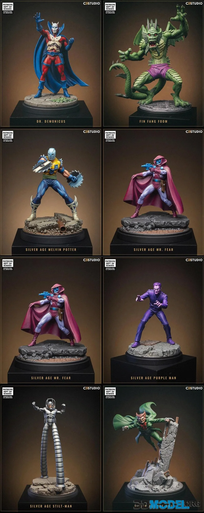 C27 Minis September 2026 – Printable