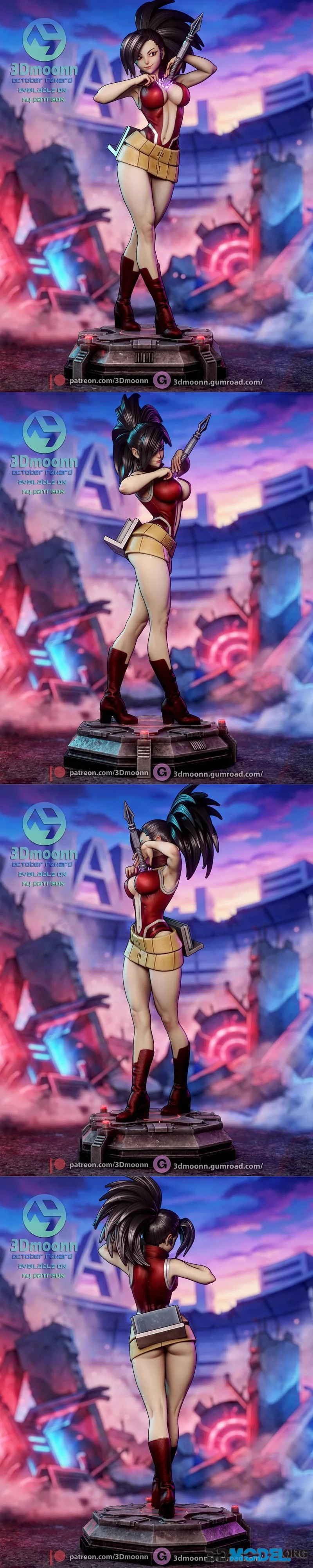 3Dmoonn - My Hero Academia - Momo Yaoyorozu – Printable