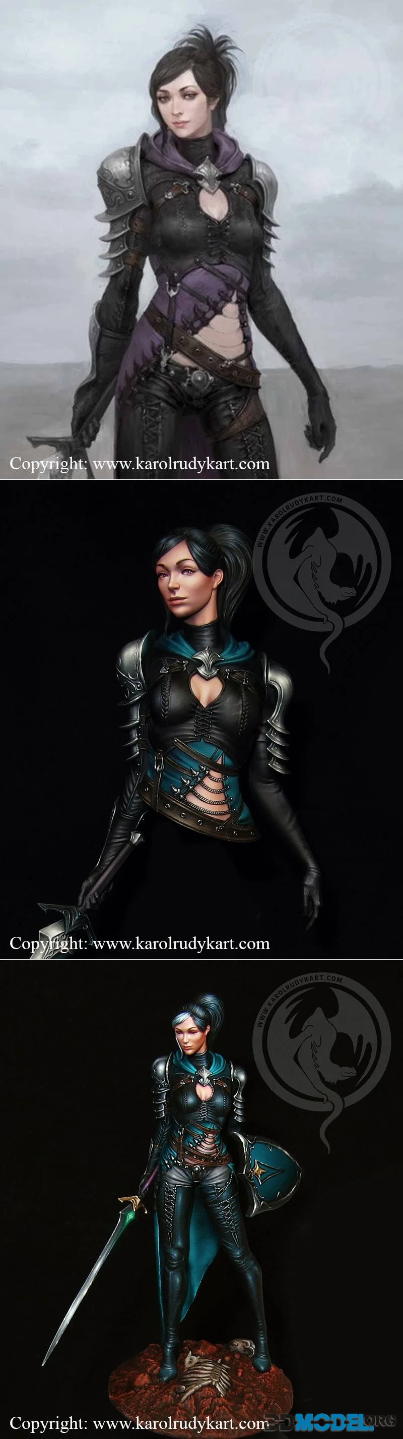 Karol Rudyk Art - The Rogue – Printable
