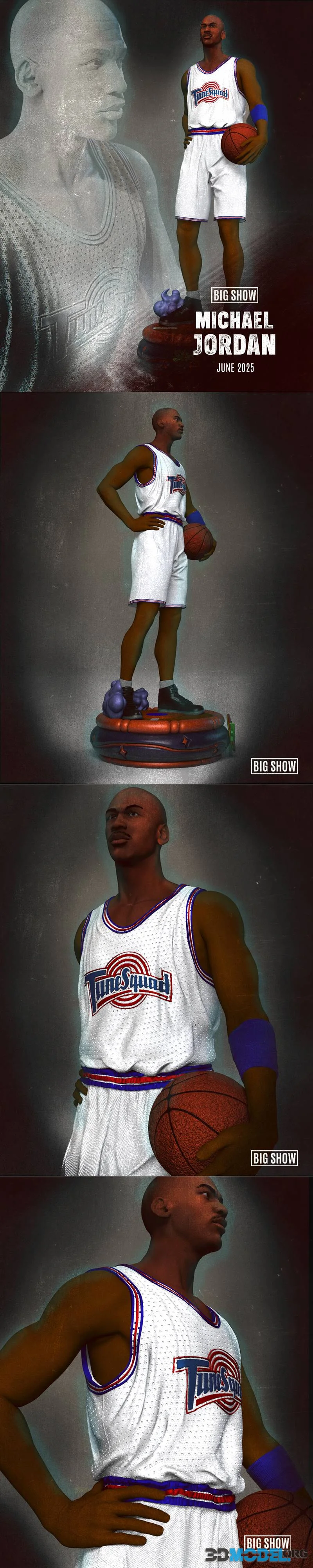 Big Show - Michael Jordan Sculpture – Printable