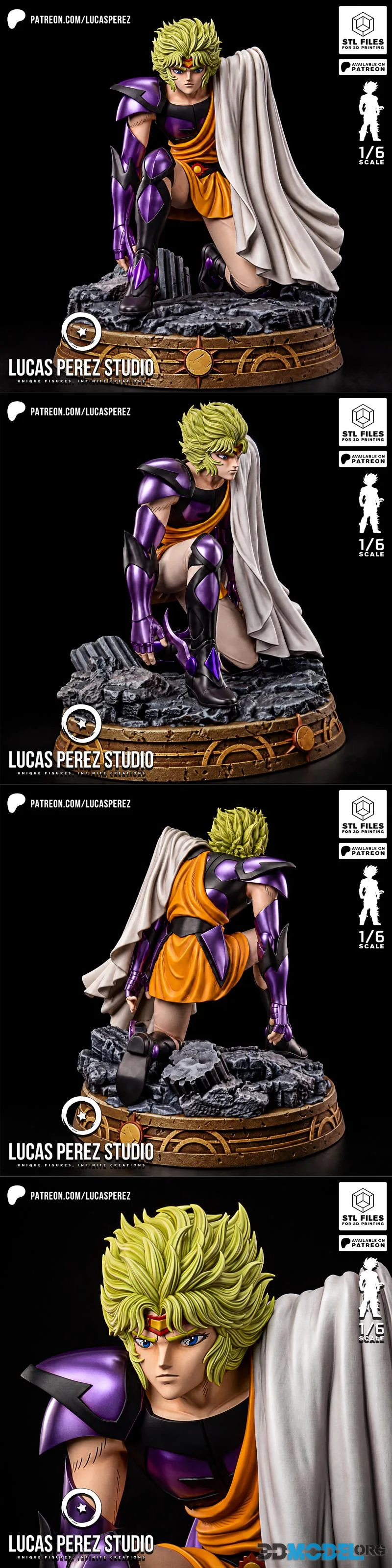 Lucas Perez - Atlas - Saint Seiya Movie 3 – Printable