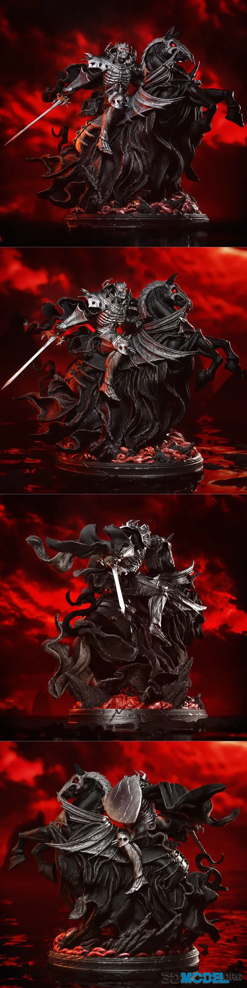 CA 3D Studios - Skull Knight – Printable