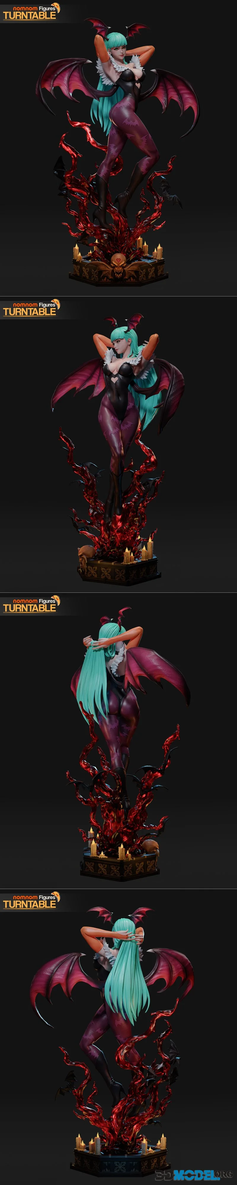 Nomnom Figures - Morrigan Aensland – Printable
