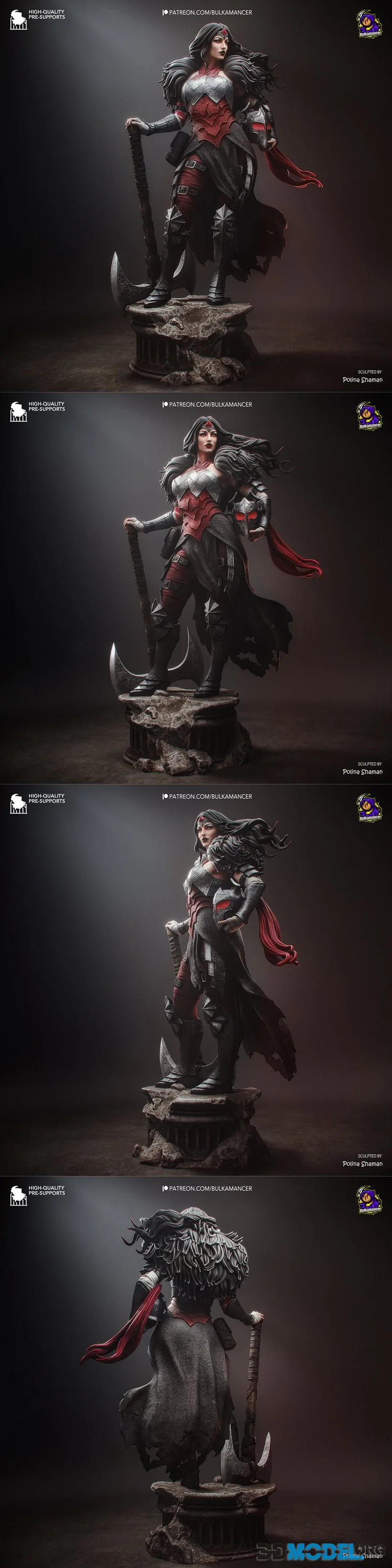 Bulkamancer Sculpts - Absolute Wonder Woman – Printable