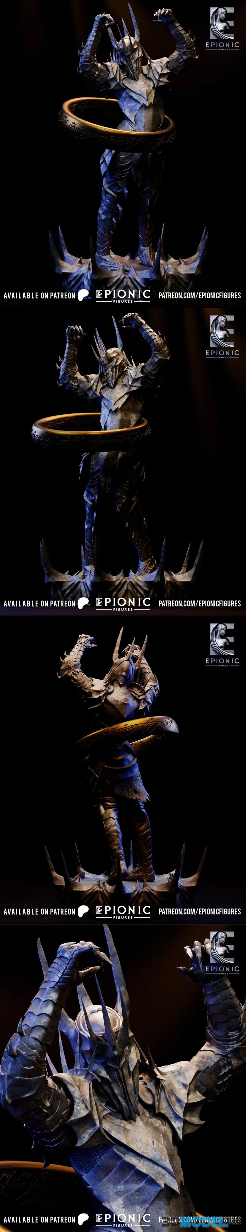 Epionic Figures - Sauron – Printable