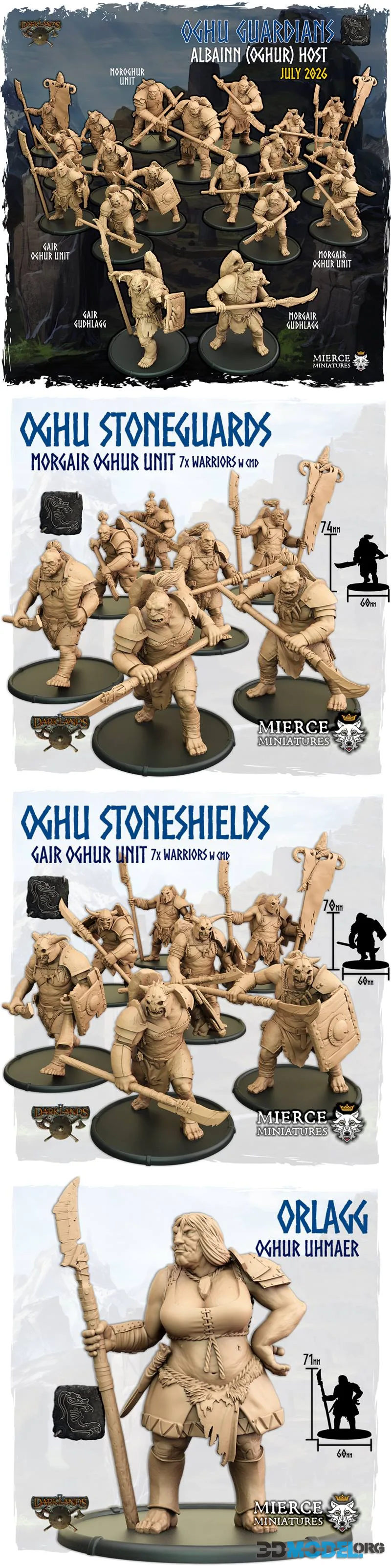 Mierce Miniatures July 2026 – Printable