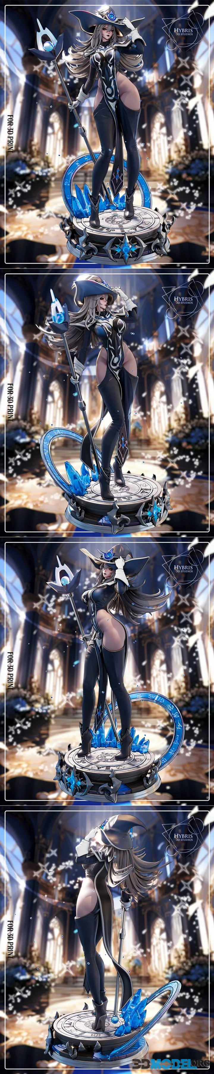 Hybris Studios - Yu Gi Oh - Silent Witch – Printable