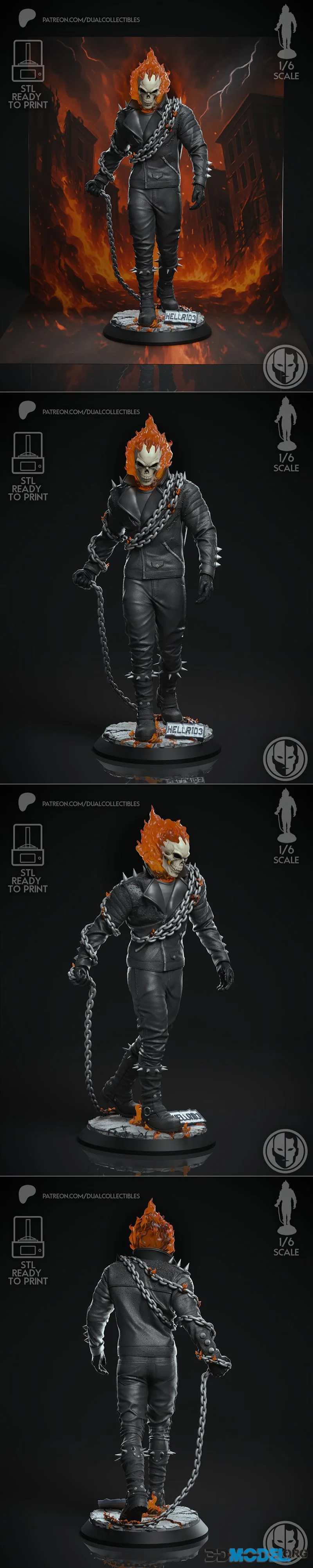 Dual Collectibles - Ghost Rider – Printable