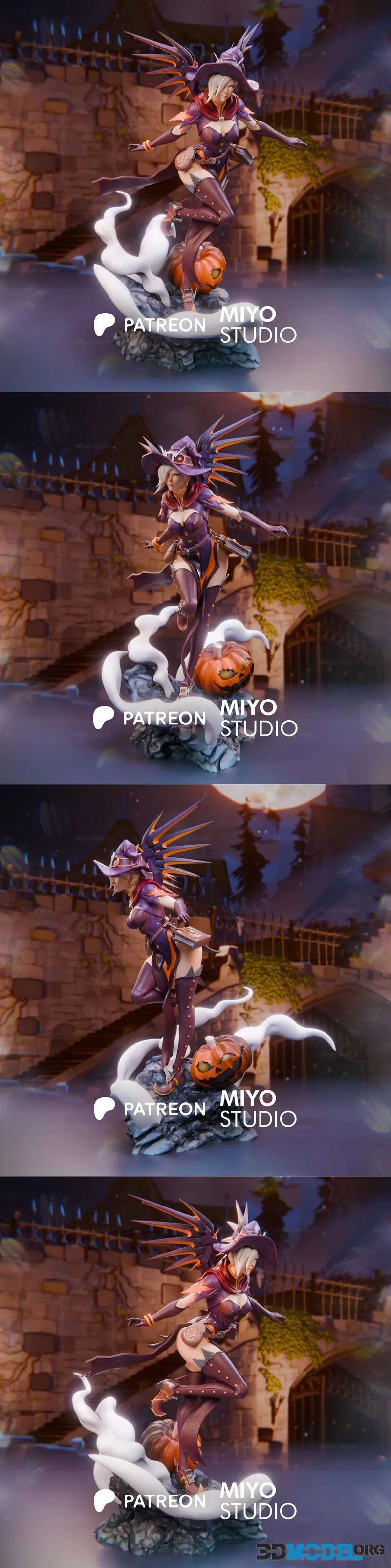Miyo Studio - Mercy - Overwatch Halloween – Printable