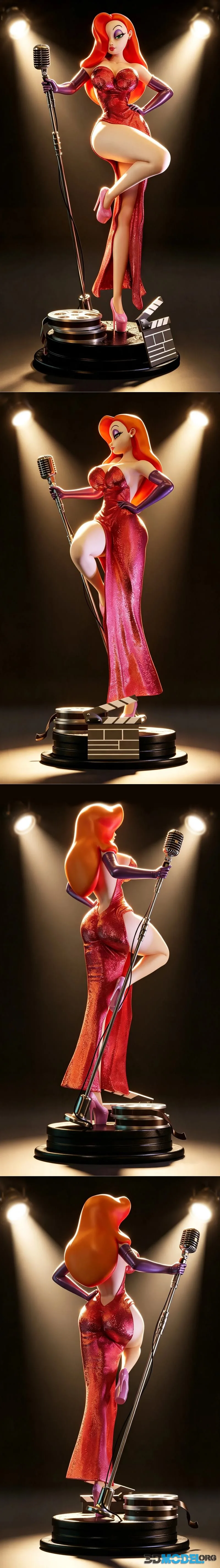 MCM3D - Jessie's a Rabbit - Retro Movie – Printable