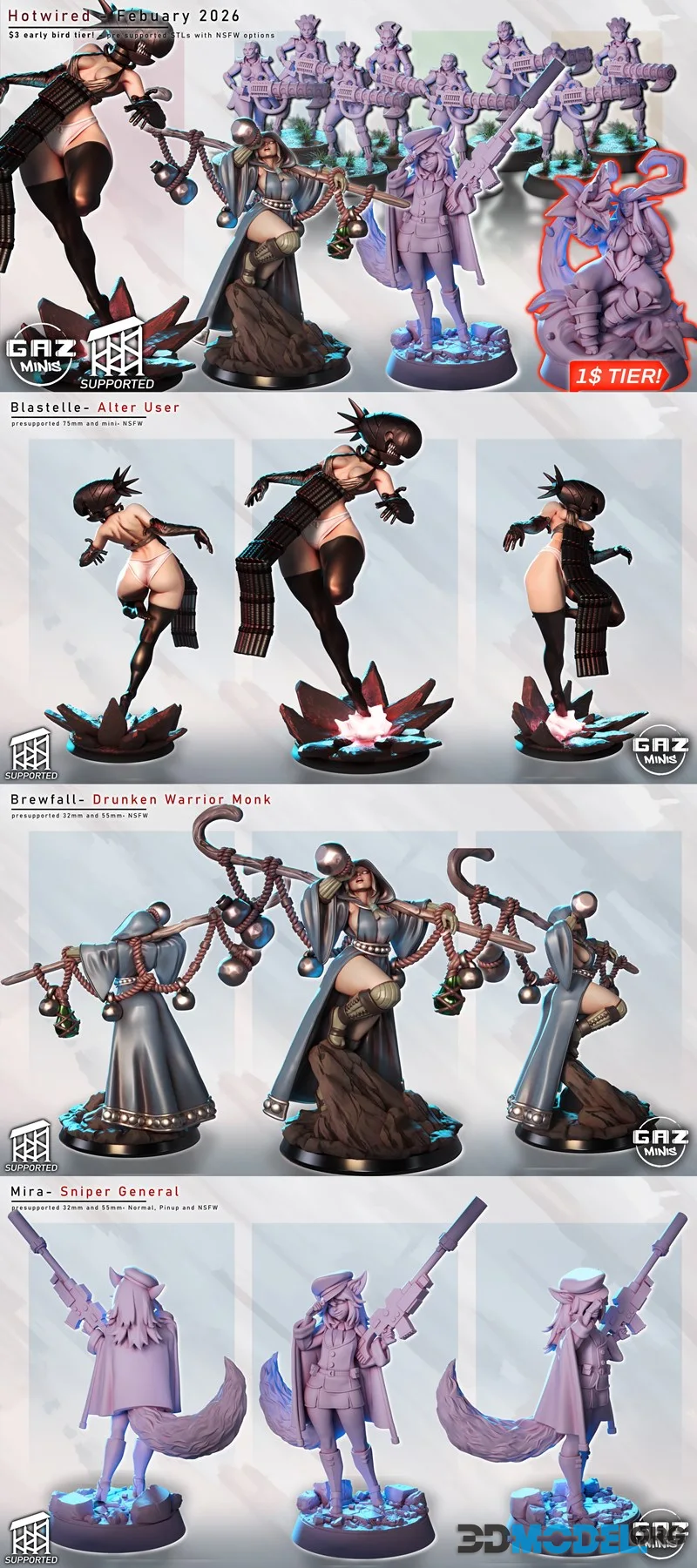 Gaz Minis - Hotwired February 2026 – Printable