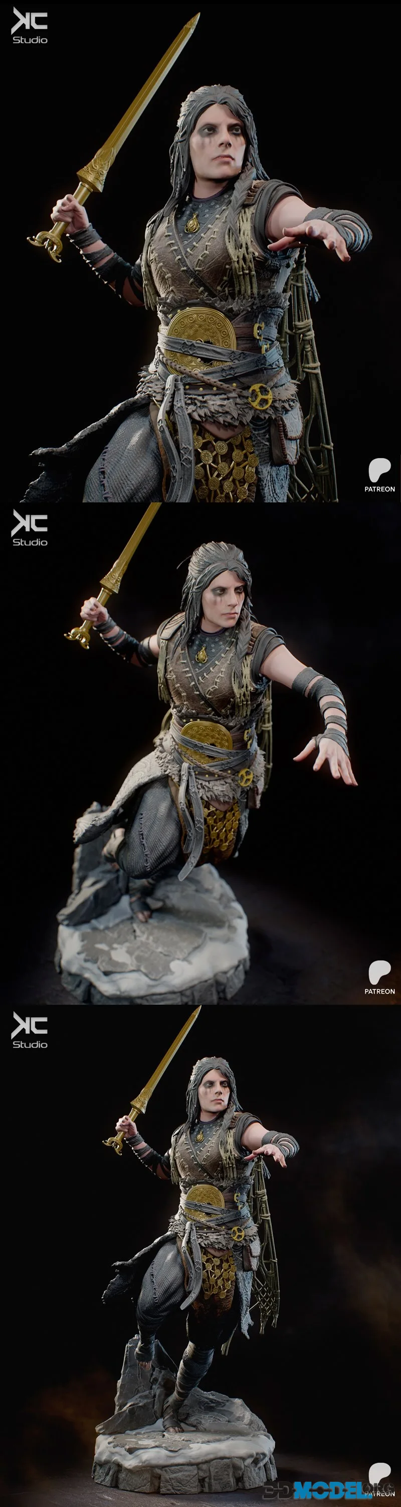 KcStudio - Freya - God Of War Ragnarok – Printable