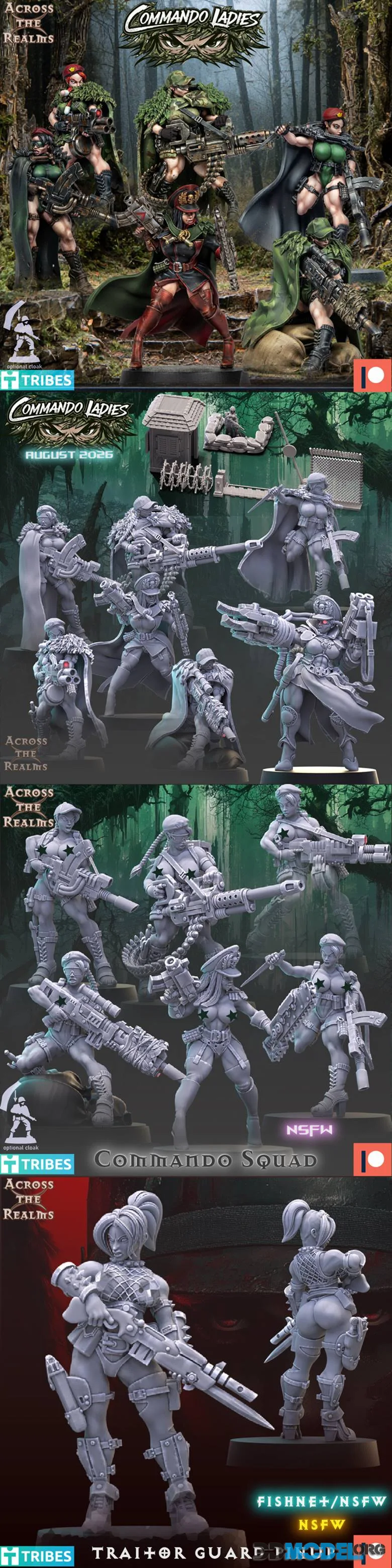 Across the Realms - Commando Ladies August 2026 – Printable