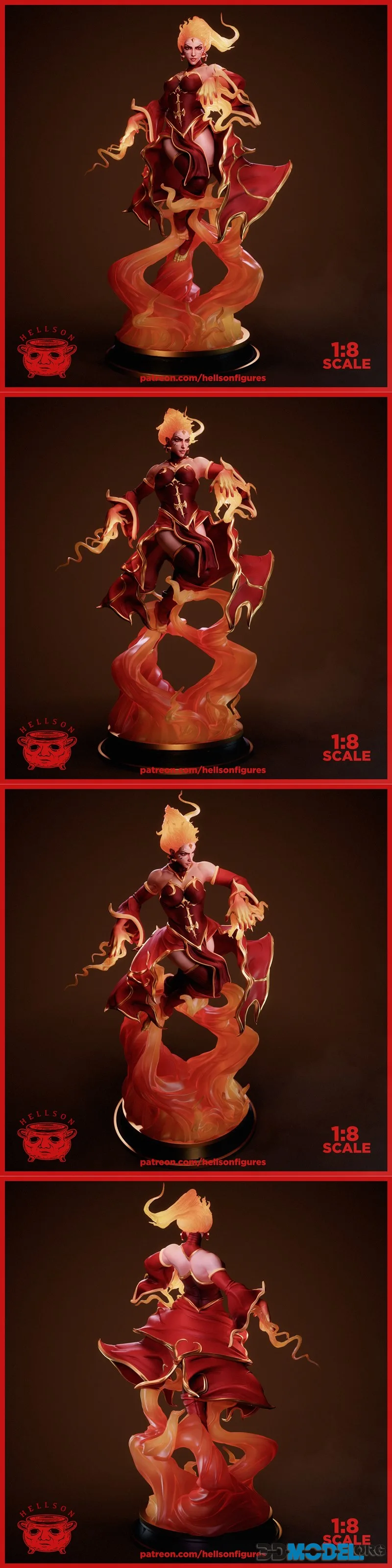 Hellson Figures - Lina – Printable