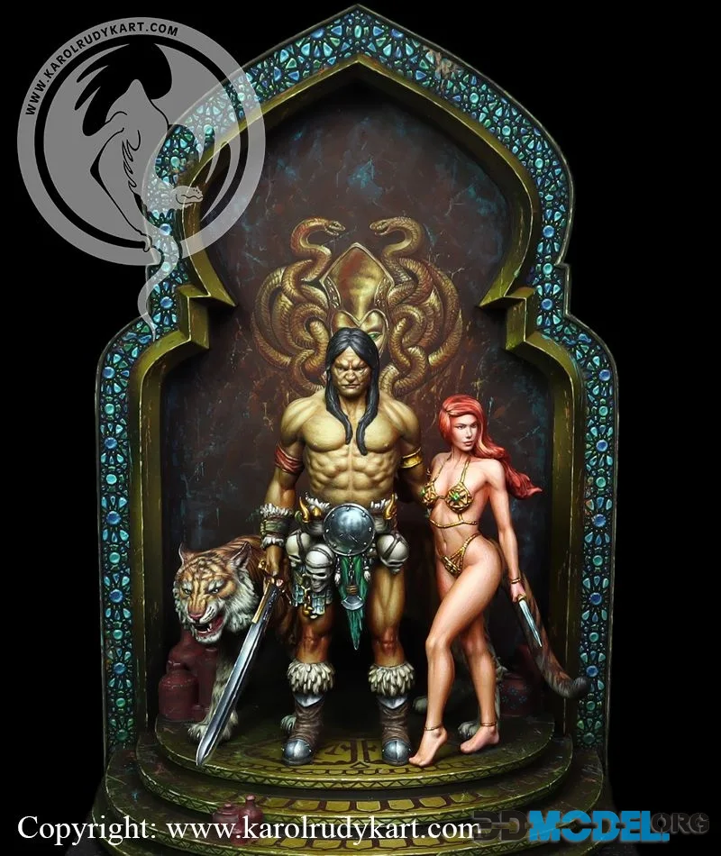 Karol Rudyk Art - Sepent palace – Printable