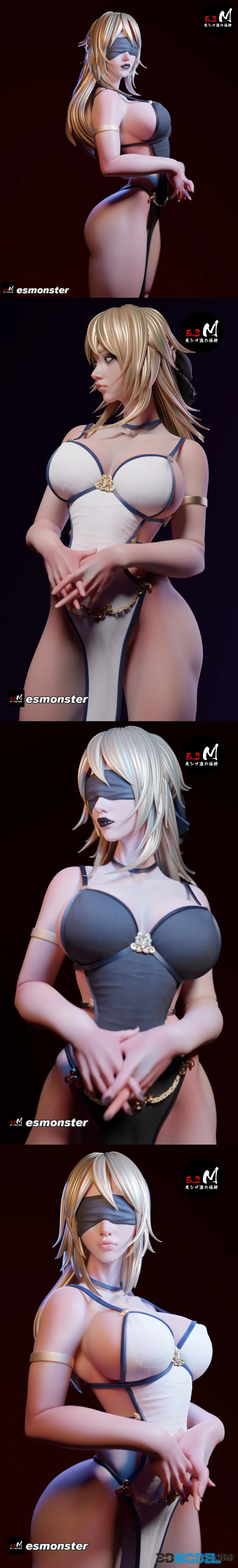 E.S Monster - Sword Maiden – Printable