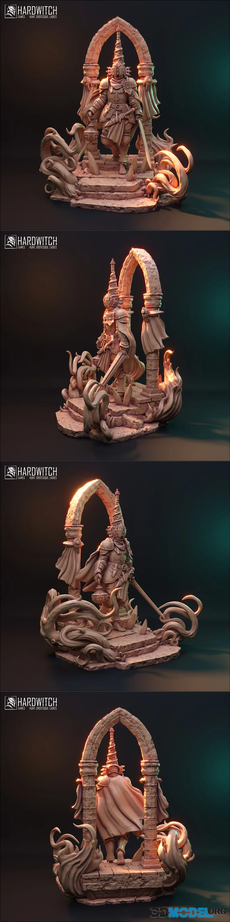 HardWitch Games - Gallat Morningstar – Printable