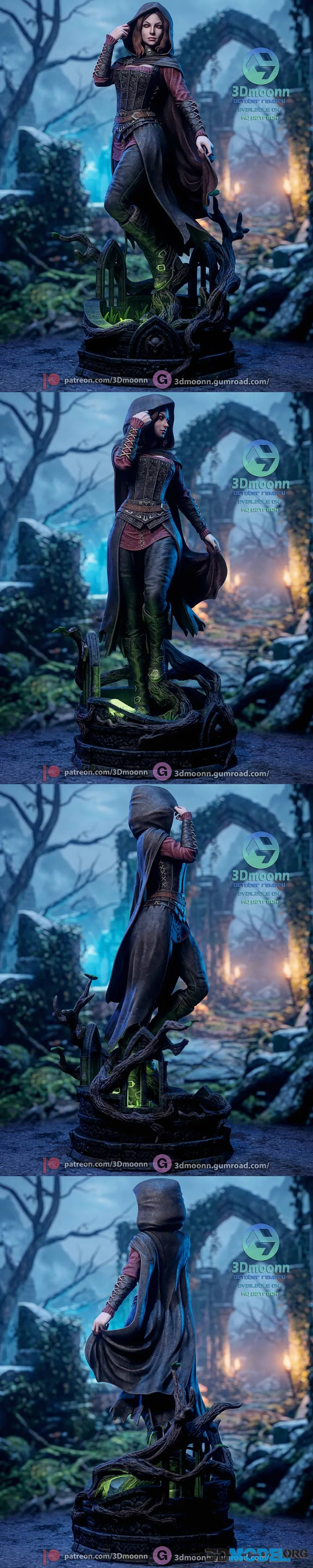 3Dmoonn - TES5 Skyrim - Serana – Printable