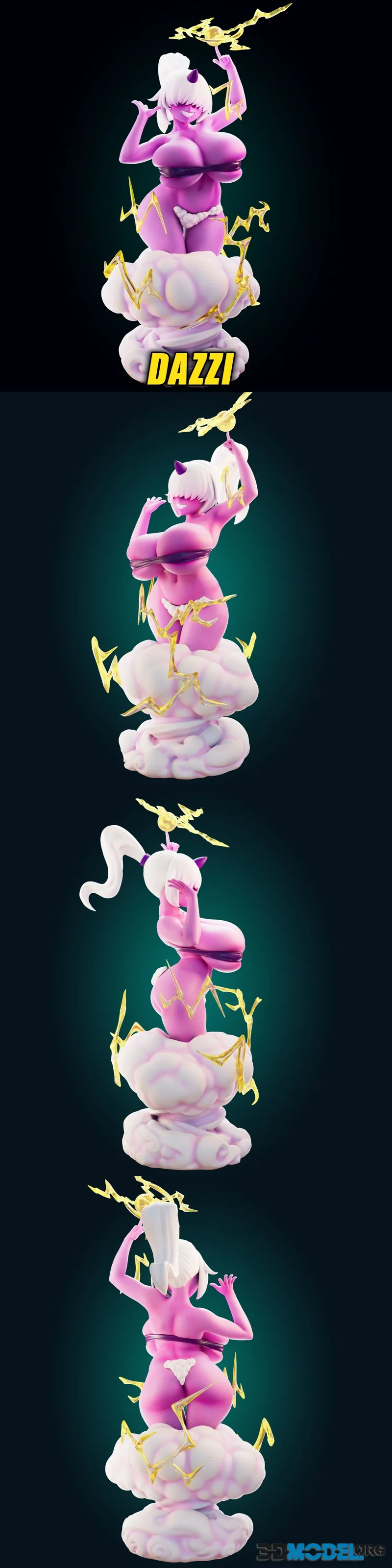 Officer Rhu - Palworld Dazzi Super Thick – Printable