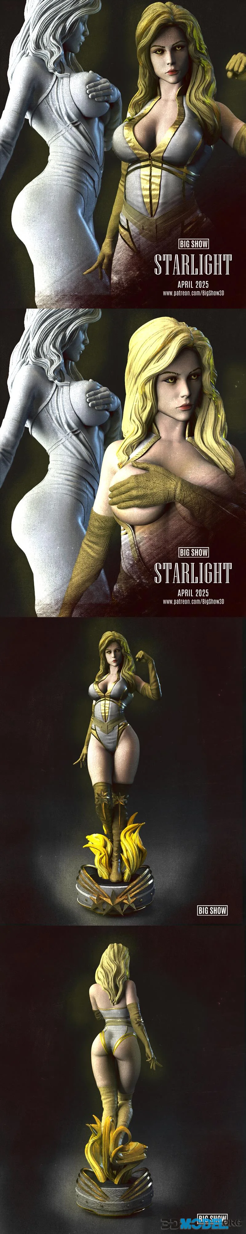 Big Show - Starlight Sculpture – Printable