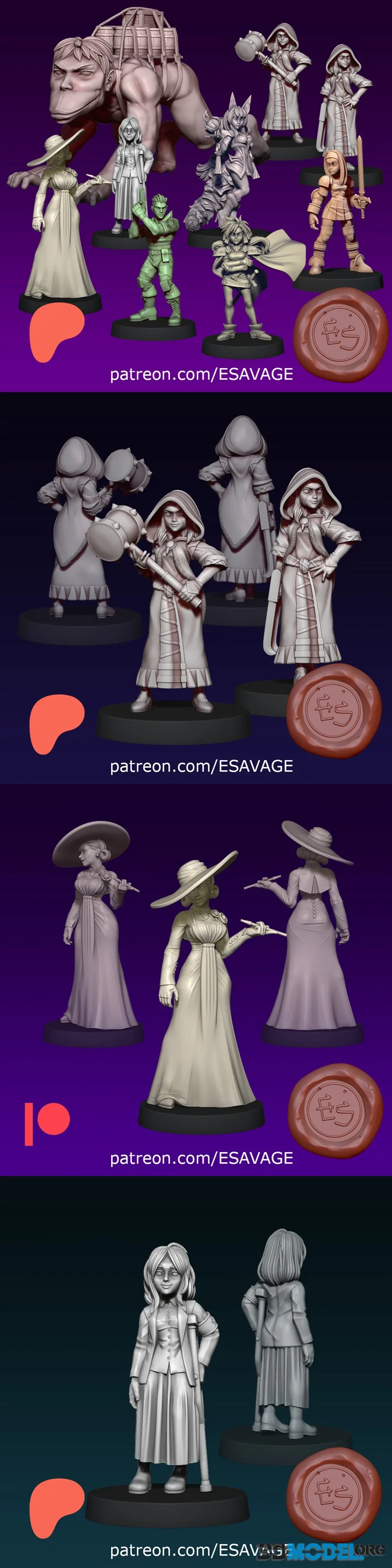 Ethan Savage Studios May 2026 – Printable