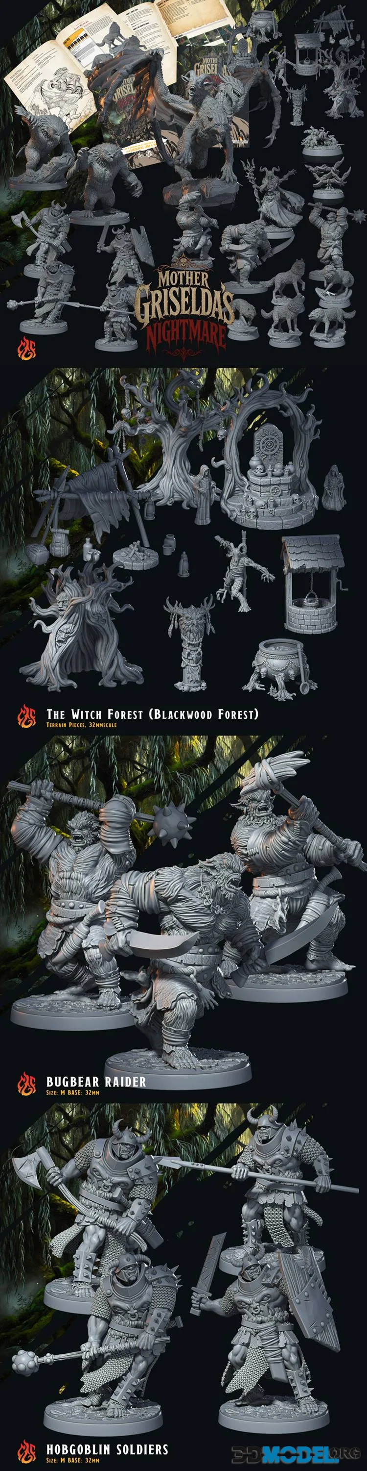Crippled God Foundry - Mother Griselda's Nightmare August 2026 – Printable