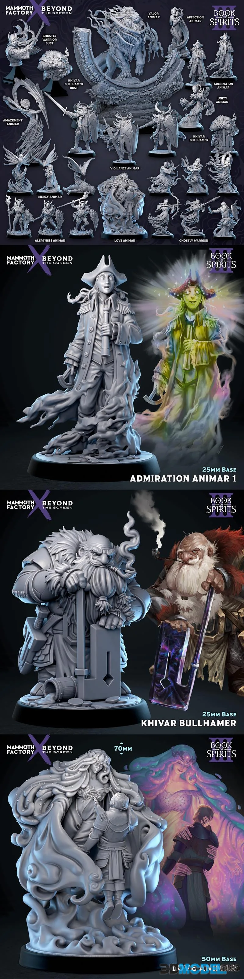 Mammoth Factory Miniatures August 2026 – Printable