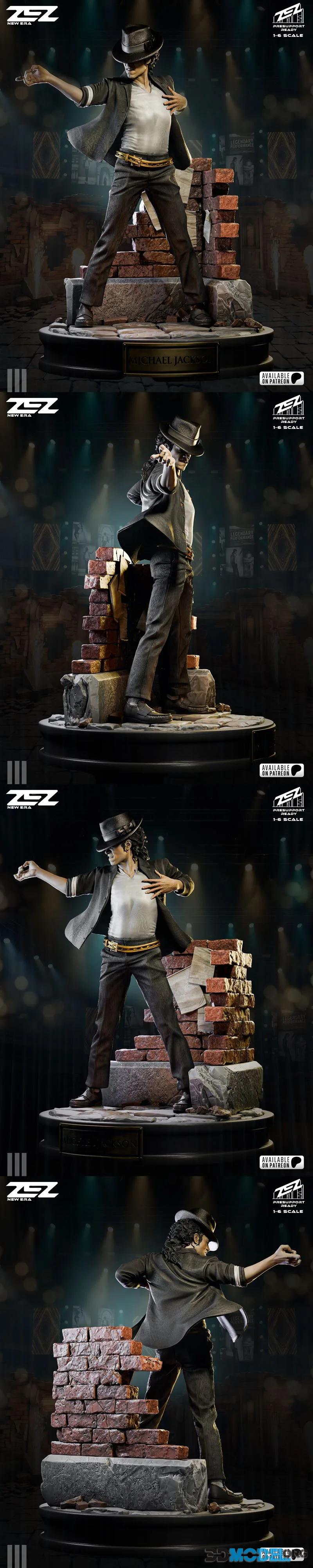 ZEZ Studio - Michael Jackson Statue – Printable