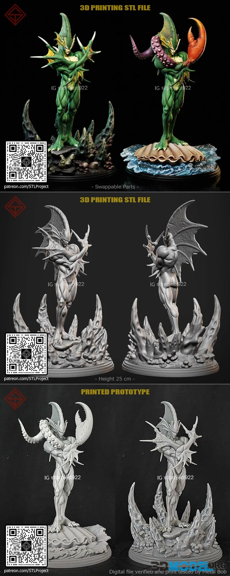 STL Project - Rikuo – Printable