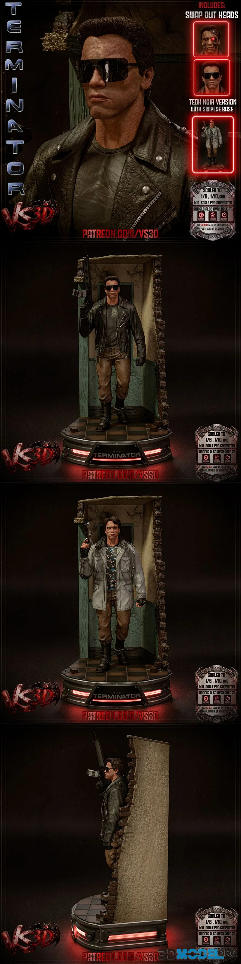 VS3D - Terminator (1984) – Printable