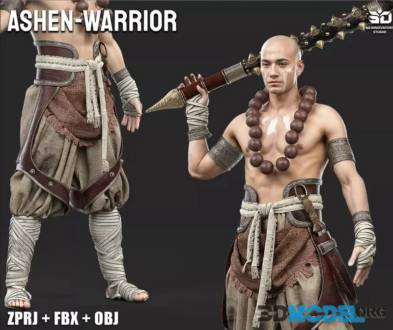 Ashen Warrior Guardian of Forgotten Sands