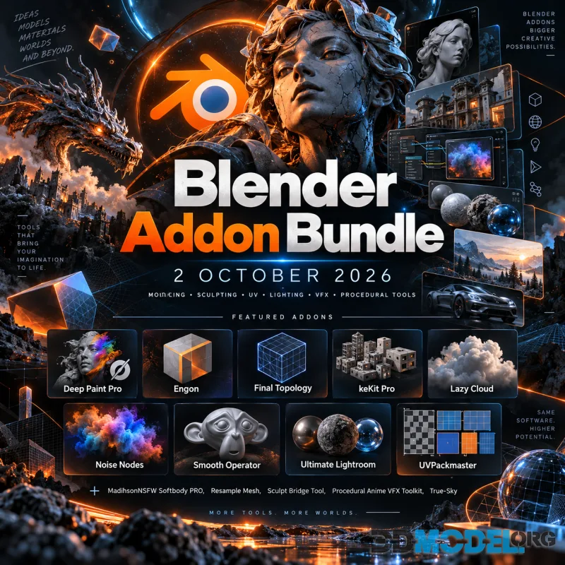 Blender Addon Bundle 2 October 2026