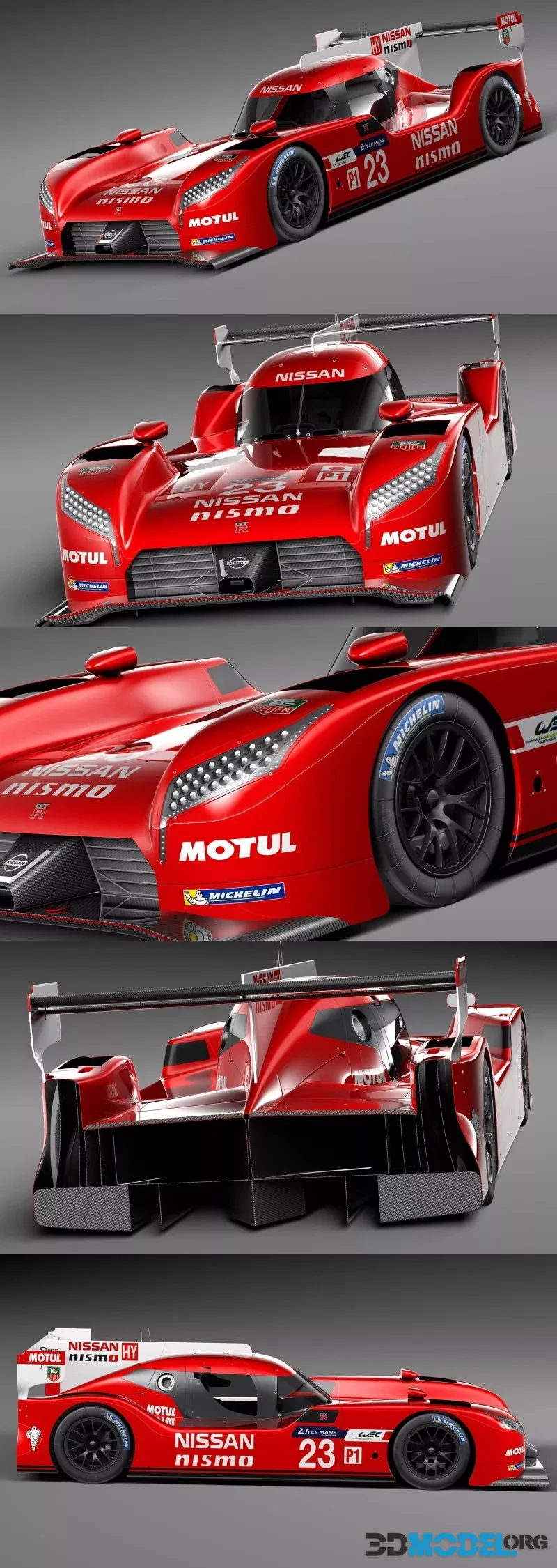 Nissan GT-R LM Nismo Race Car 2015